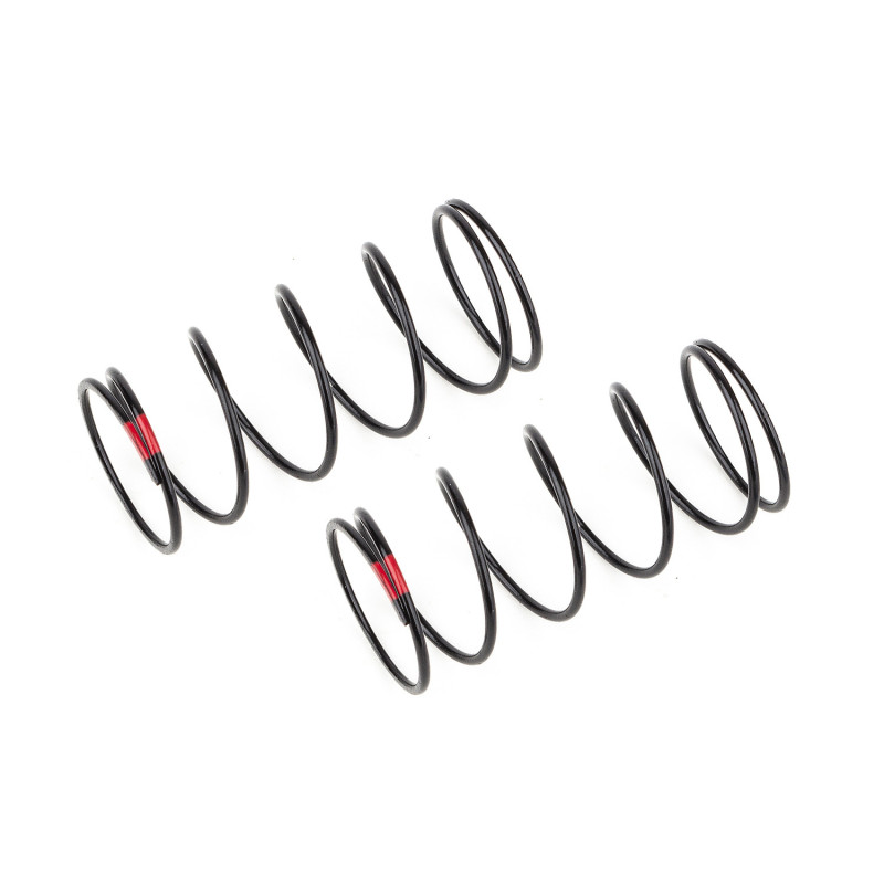 AS91944 13MM FRONT SHO CK SPRINGS RED 4.0LB/IN, L44, Team Associated RSRC