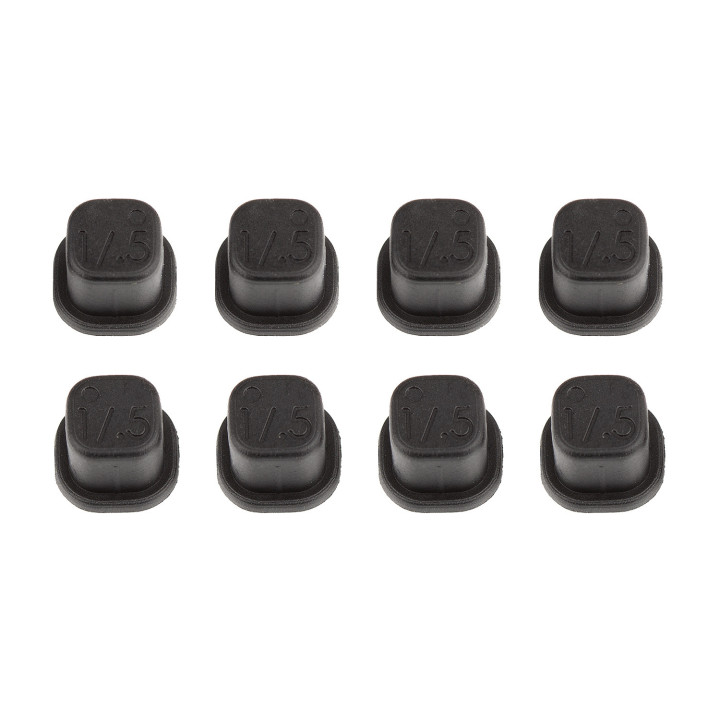AS92011 Inserts de support de triangle 1/0,5 RC10B6 Team Associated RSRC