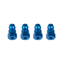 AS92159 Fixations d'amortisseurs 10mm RC10B74 Team Associated RSRC