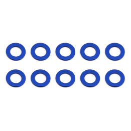 AS31381 Rondelles 5,5x3,0x0,5 mm, aluminium bleu Team Associated RSRC