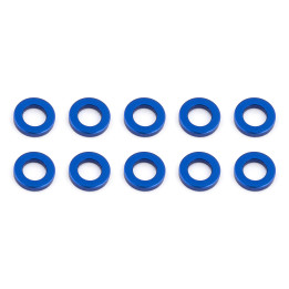 AS31382 Rondelles 5,5x3,0x1.0 mm, aluminium bleu Team Associated RSRC