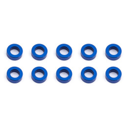 AS31383 Rondelles 5,5x3,0x2.0 mm, aluminium bleu Team Associated RSRC