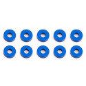 BULKHEAD WASHERS 7.8 x 2.0mm BLUE ALUMINIUM x10