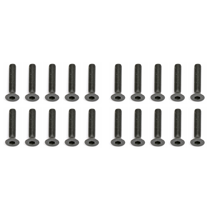 AS25204 M3X16MM FHCS (10) Team Associated RSRC