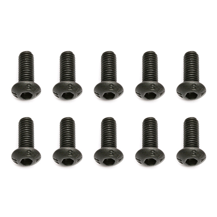 AS31532 M3X0.5X8MM BHCS (10) Team Associated RSRC