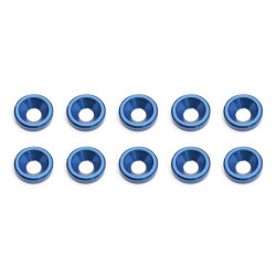 AS89229 Countersunk Washers (Blue) Team Associated RSRC