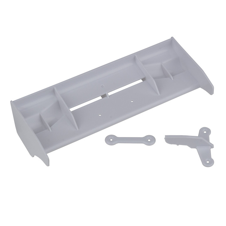 AS81554 Rc8B4 Wing, White Team Associated RSRC