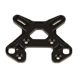 AS81502 Rc8B4 Front Shock Tower, Black Aluminum Team Associated RSRC