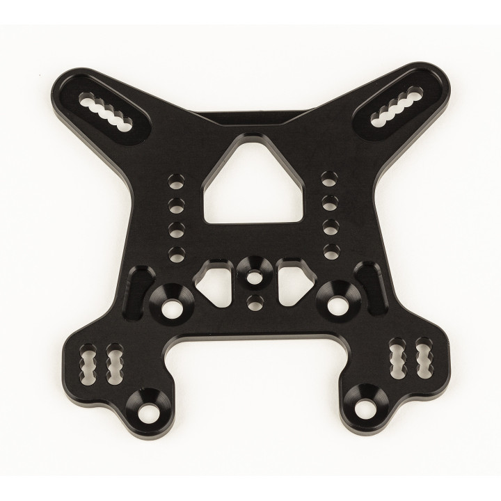 AS81505 Rc8B4 Rear Shock Tower, Black Aluminium Team Associated RSRC