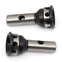 AS81326 Rc8B3/Rc8B3.1/ Rc8B3.2 Cva Axle Steel (Pr) Team Associated RSRC