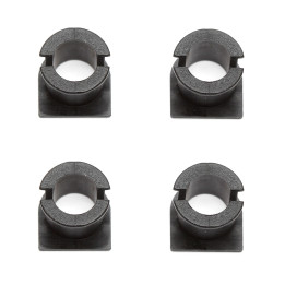 AS81181 Inserts de bouchons d'amortisseurs RC8 B4 / B4e Team Associated RSRC