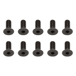 AS81262 Vis, M4x10 mm FHCS RC8 B4 / B4e Team Associated RSRC