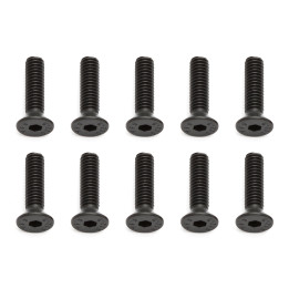 AS81263 M4 X 16mm Fhcs Screws (10) Team Associated RSRC