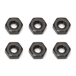 AS91477 M3 Nut (Black) Team Associated RSRC