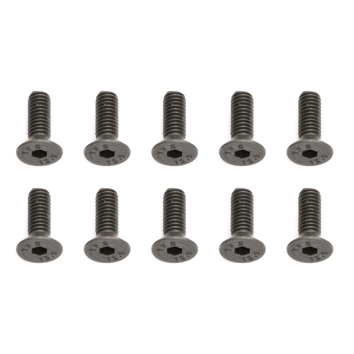 AS89214 Fhcs 4X12mm Screws (10) Team Associated RSRC