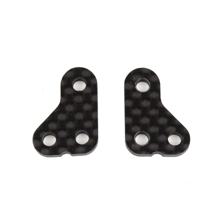 AS71144 Plaquette carbone d'ackerman, +1mm RC10B6.4 Team Associated RSRC