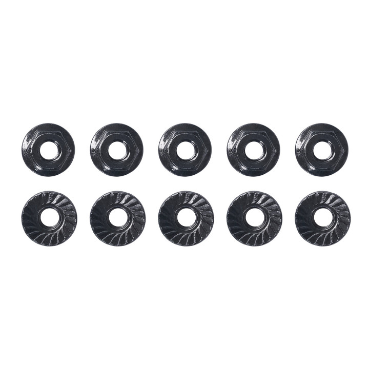 AS91150 M4 Low Profile Serrated Steel Wheel Nuts (10) Team Associated RSRC