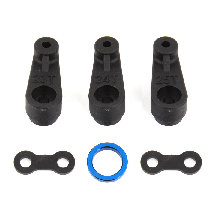 AS91728 Jeu de palonnier de servo en plastisque RC10B6.4 Team Associated RSRC