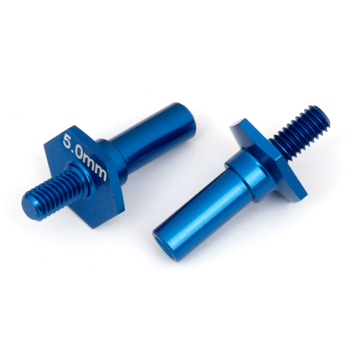 AS91682 Hexagones avant 5mm RC10B6 Team Associated RSRC