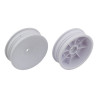 AS91757 2WD Slim Front Wheels,12 mm Hex, white  RSRC