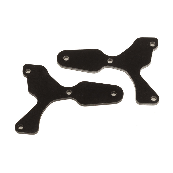AS81531 Inserts plastique pour triangle inférieur avant G10, 2,0 mm RC8B4/E Team Associated RSRC