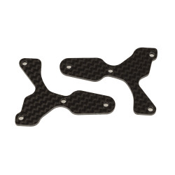 AS81532 Rc8B4 Ft Front Lower Susp. Arm Inserts Carbon Team Associated RSRC