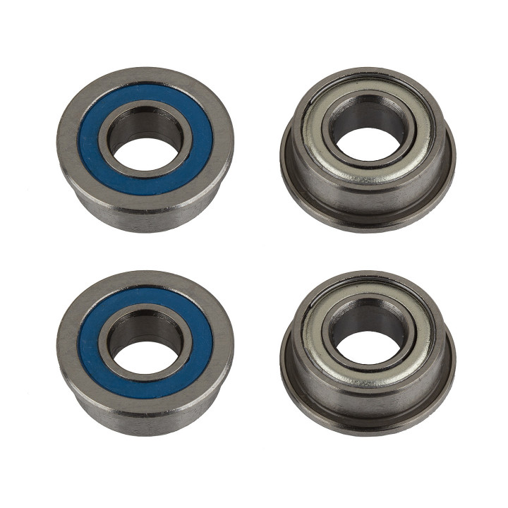 AS91559 Ft Bearings 6x13x5mm, Flanged (4) Team Associated RSRC