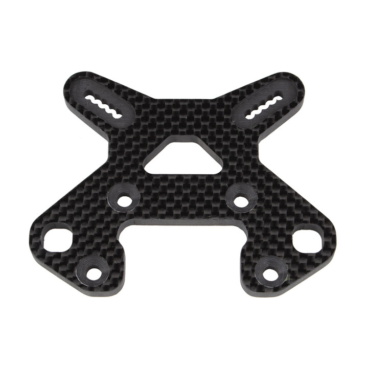 AS81503 Rc8B4 Ft Front Shock Tower,Carbon Fiber Team Associated RSRC