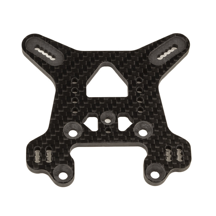 AS81506 Rc8B4 Ft Rear Shock Tower, Carbon Fiber Team Associated RSRC