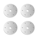 Rc8B3 Ft 16mm Shock Pistons 6X1.3mm Flat (4)