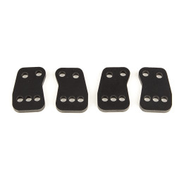 AS81491 Inserts de fusée arrière V2 milieu RC8B4/E Team Associated RSRC