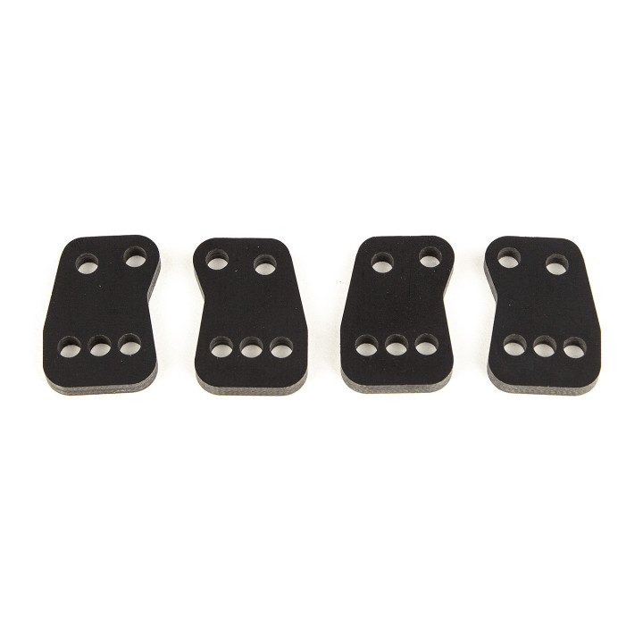 AS81491 Inserts de fusée arrière V2 milieu RC8B4/E Team Associated RSRC