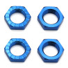 AS81082 Rc8B3/Rc8B3.1/B3.2 Wheel Nuts 17mm Blue (4) Team Associated RSRC
