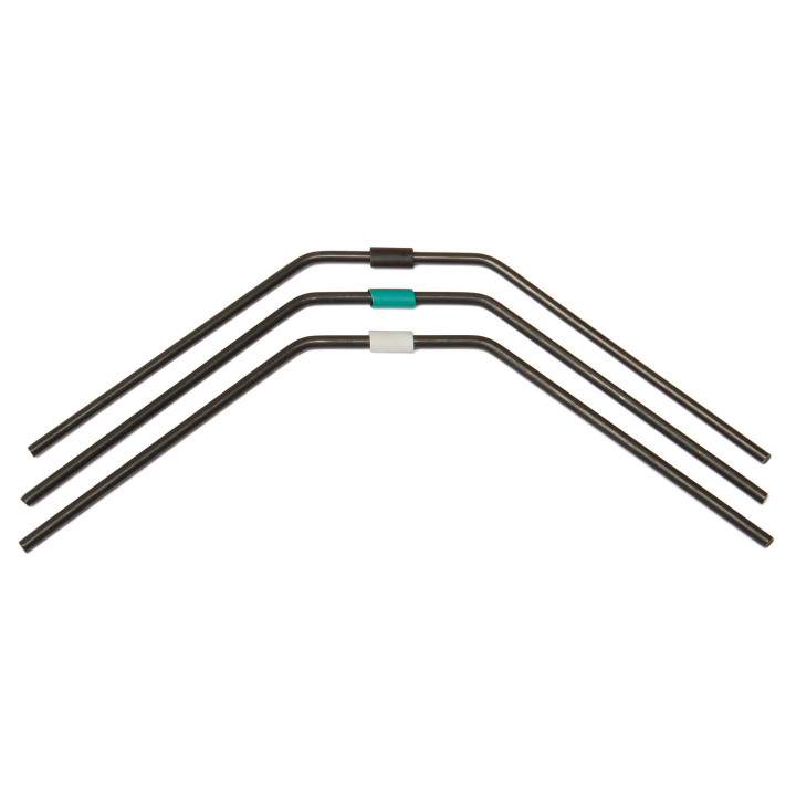 AS81130 Barres anti-roulis arrière, 2.3-2.5mm RC8B4/E Team Associated RSRC