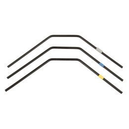 AS81131 Barres anti-roulis arrière, 2.6-2.8mm RC8B4/E Team Associated RSRC