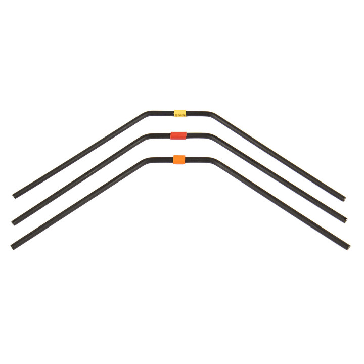 AS81141 Barres anti-roulis arrière, 2.8-3.0mm RC8B4/E Team Associated RSRC