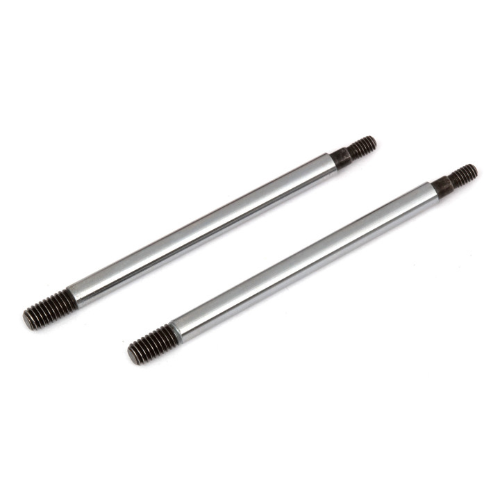 AS81174 Rc8B3/Rc8B3.1 Ft Chrome Shock Shafts 30.5mm (2) Team Associated RSRC