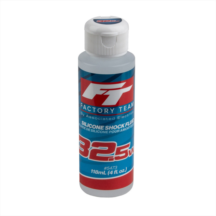 AS5473 Flacon d'huile silicone FT, 32.5wt (388 cSt), 118ml Team Associated RSRC