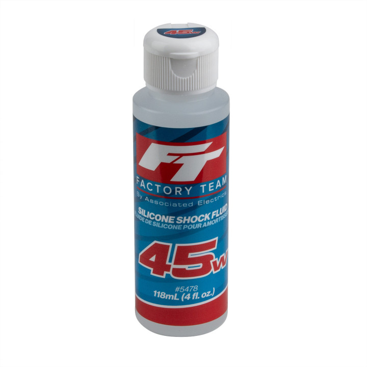 AS5478 Silicone shock oil 45Wt (575cSt) 4Oz/118mL Team Associated RSRC