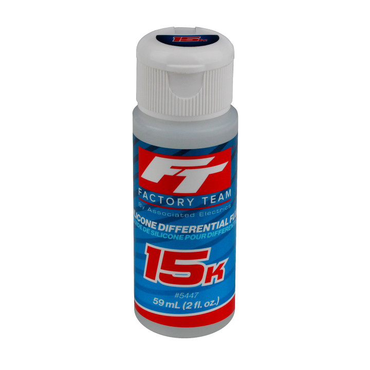 AS5447 Huile silicone de différentiel, 15,000 cSt, 59ml Team Associated RSRC