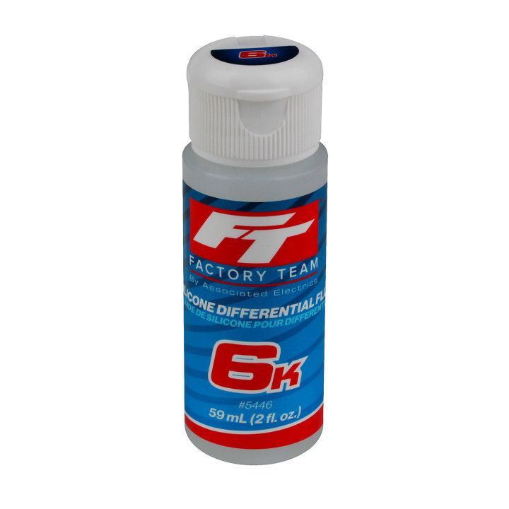 AS5446 Huile silicone de différentiel, 6,000 cSt, 59ml Team Associated RSRC