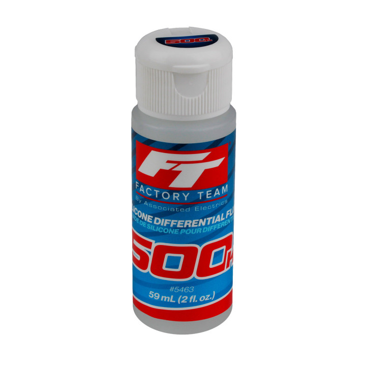 AS5463 Huile silicone de différentiel, 500,000 cSt, 59ml Team Associated RSRC