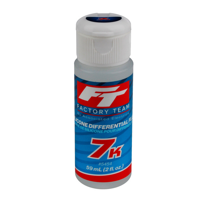 AS5454 Huile silicone de différentiel, 7,000 cSt, 59ml Team Associated RSRC