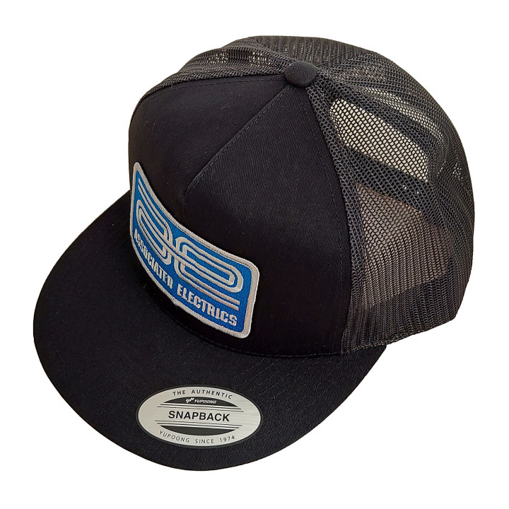 AS97007 Casquette Team Associated à visière plate, Noir Team Associated RSRC
