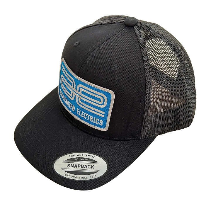 AS97008 Casquette Team Associated à visière courbée, Noir Team Associated RSRC