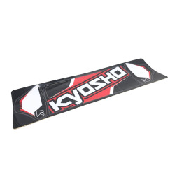 IFD100-RW Planche de decoration d'aileron Kyosho 1/8 rouge Kyosho RSRC