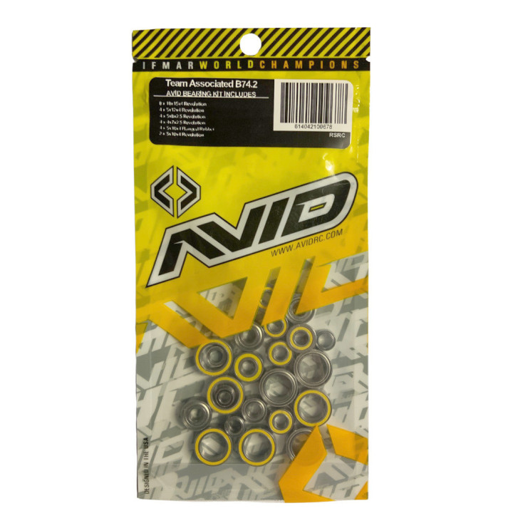 AV-AE-B742 Team Associated RC10 B74.2 Bearing kit Avid Avid RC RSRC
