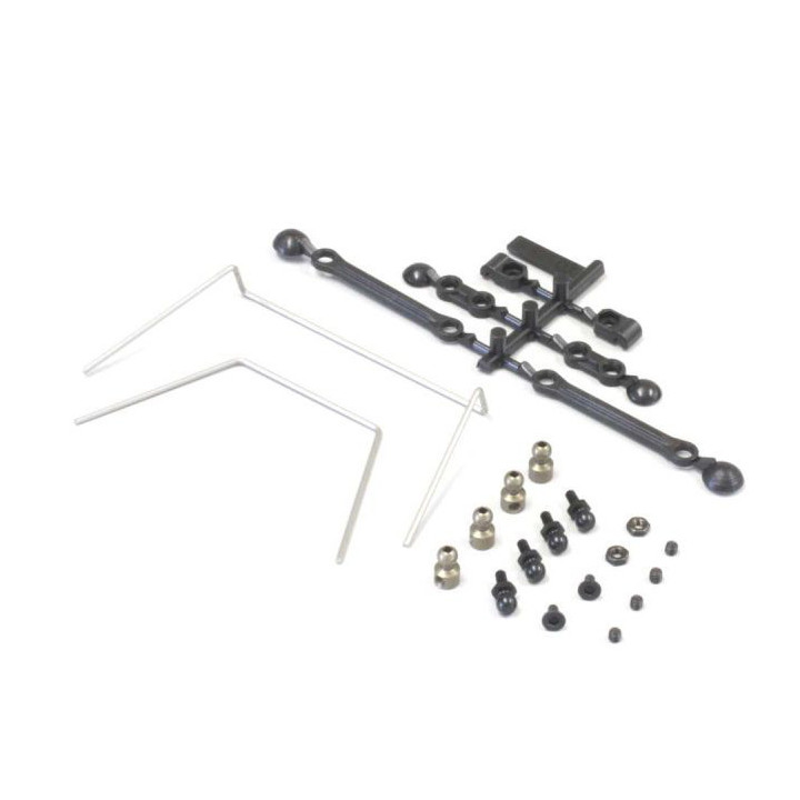 OTW102B Optima front/rear sway-bars kit Kyosho RSRC