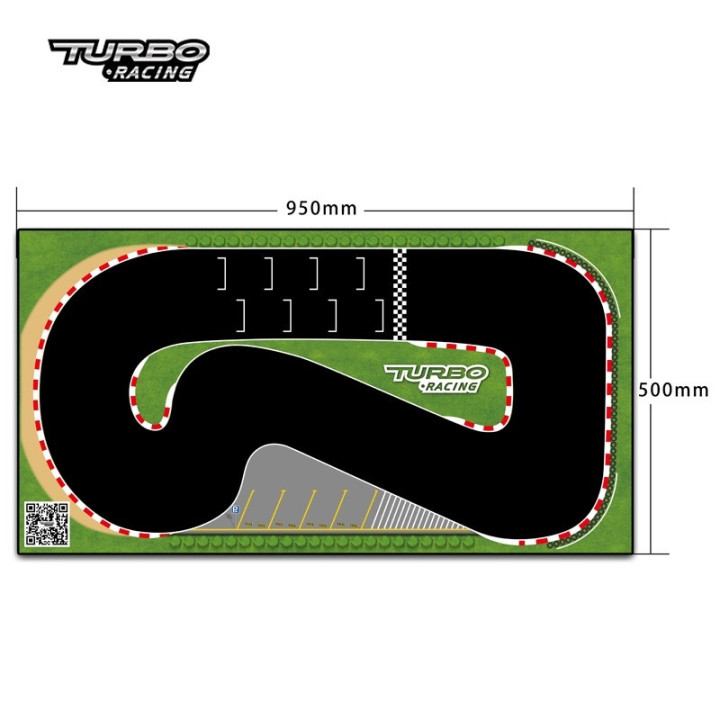 TB-760101 PISTE POUR TURBO RACING MICRO RALLY (50X95CM) Turbo Racing RSRC