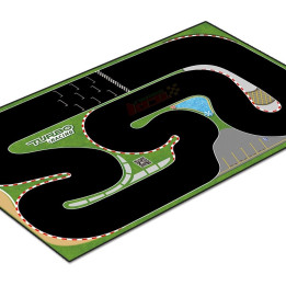 TB-760102 PISTE XXL POUR TURBO RACING MICRO RALLY (90X160CM) Turbo Racing RSRC